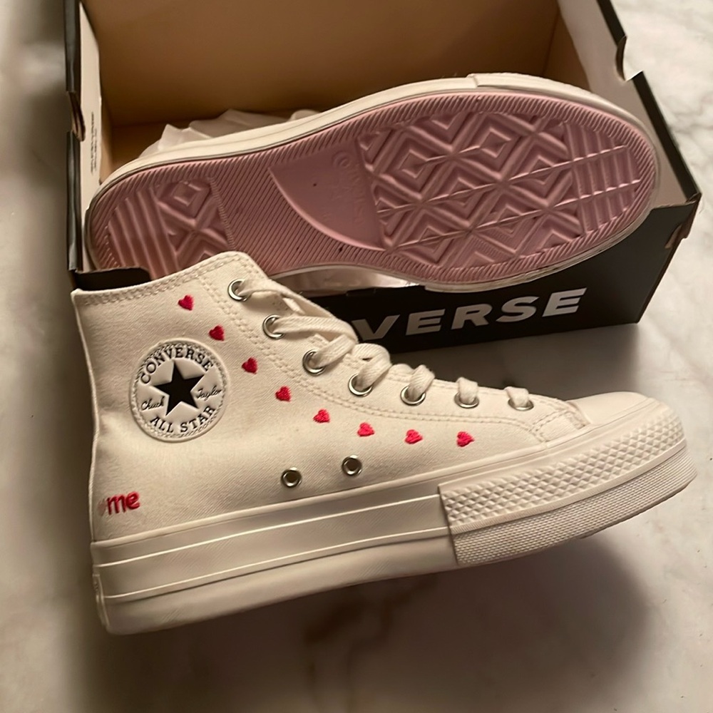 Limited Edition Valentine’s Platform Converse
